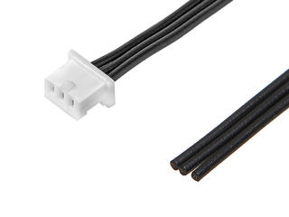 2181120304 - PicoBlade Female-to-Pigtail Off-the-Shelf (OTS) Cable Assembly, Single Row, 425.00mm Length, 3 Circuits, Natural