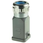 HARTING Technology Group-19200031421 Backshells Hood 180° 3A Shell Size Powder Zinc Die Cast Single Lock Han®