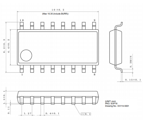 Product dimension image