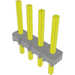 Samtec-MTLW-104-07-S-S-245 Connector Headers and PCB Receptacles Conn Unshrouded Header HDR 4 POS 2.54mm Solder ST Top Entry Thru-Hole Bulk Samtec-MTLW-104-07-S-S-245 Connector Headers and PCB Receptacles Conn Unshrouded Header HDR 4 POS 2.54mm Solder ST Top Entry Thru-Hole Bulk
