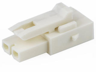 2157591014 - Micro-Fit+ Versa Color Receptacle Housing, Single Row, 4 Circuits, UL 94V-0, Glow-Wire Capable, Natural (White)