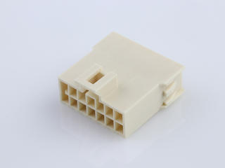 2014442114 - Nano-Fit Plug Housing, TPA Capable, 2.50mm Pitch, Dual Row, 14 Circuits,  Natural, Glow-Wire Capable