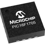 Microchip Technology-PIC16LF1705-I/ML Microcontrollers - MCUs MCU 8-bit PIC RISC 14KB Flash 2.5V/3.3V 16-Pin QFN EP Tube