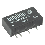 AIC Inc-AM1D-1515DH60Z DC to DC Converter and Switching Regulator Module Module DC-DC 15VIN 2-OUT -15V/15V -0.035A/0.035A 1W 5-Pin SIP Module