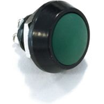 Bulgin Limited-MMPI0120/ABKRD012P Switch Push Button Switch Push Button N.O. SPST Dome 2A 36VDC Momentary Panel Mount Solder Tab