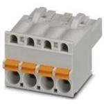 PHOENIX CONTACT-1921900 Connector Terminal Blocks Conn PC Terminal Block F 4 POS 5mm Push-In Spring ST Cable Mount 12A Cardboard