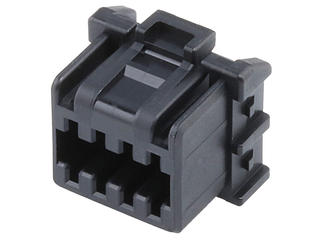 2202002081 - 2.00mm Pitch, Micro-Lock Plus Receptacle Crimp Housing, Dual Row, Positive Lock, 8 Circuits, Low-Halogen, Black