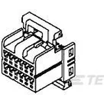 TE Connectivity-174047-1 Connector Discrete Wire Housing Conn Housing PL 20 POS 2.5mm Crimp ST Cable Mount White Bag