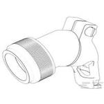 TE Connectivity-CX5718-000 Backshells Shrink Boot Adapters 45°/90°/180° 20 Shell Size Electroless Nickel Aluminum Alloy Spin