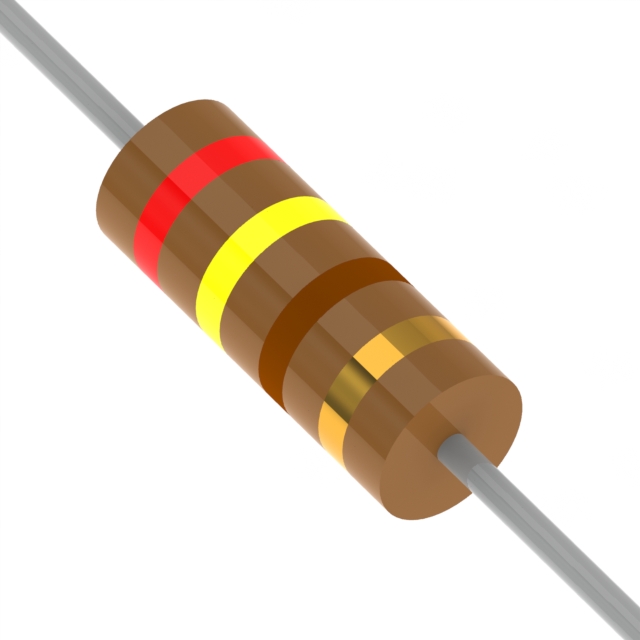 240 Ohm 5% Axial Resistor RC 240 Ohm 5% Axial Resistor RC
