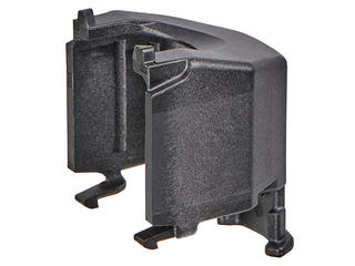 1600300003 - stAK50h Wire Dress Cover for 12 and 25-Circuit Hybrid Receptacles, Black