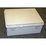 Bud Industries-NBF-32022  Light Gray Acrylonitrile Butadiene Styrene Wall Mount NEMA Box