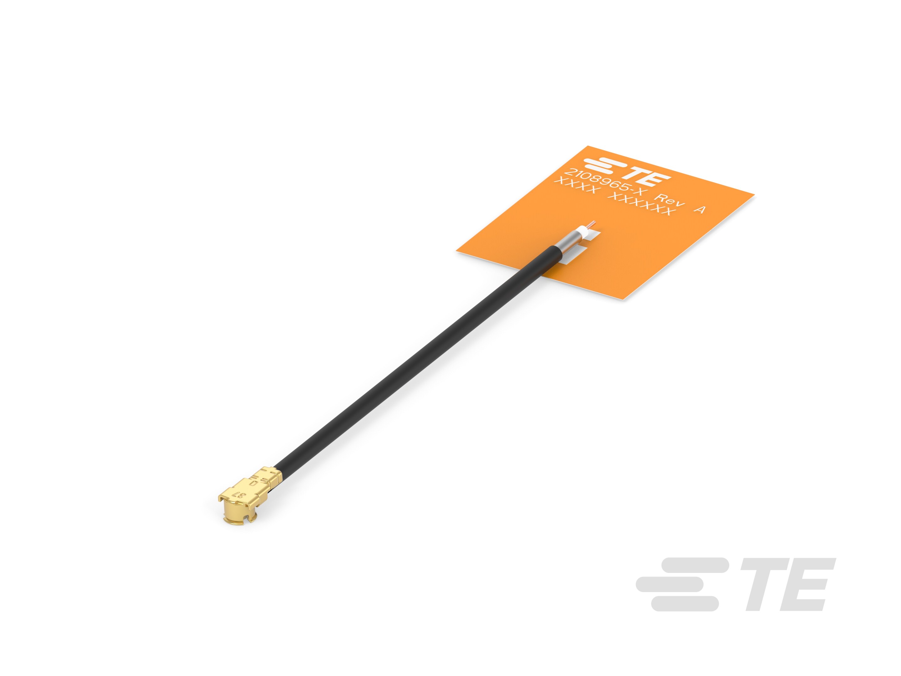FPC ANT, MHF, 100mm, UWB 6~8.5 GHz-2108965-2
