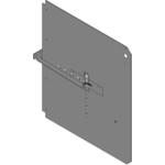 Hammond Manufacturing-PJSPU1614 null Swing Panel, Aluminum, 15.46 In Height