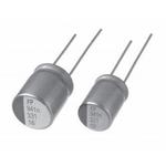 Nichicon-RHT1A221MDN1 Capacitor Aluminum Polymer Cap Aluminum Polymer 220uF 10VDC 20%( 8 X 11.5mm) Radial 3.5mm 0.017 Ohm 3.95A 1000h 125°C Bulk