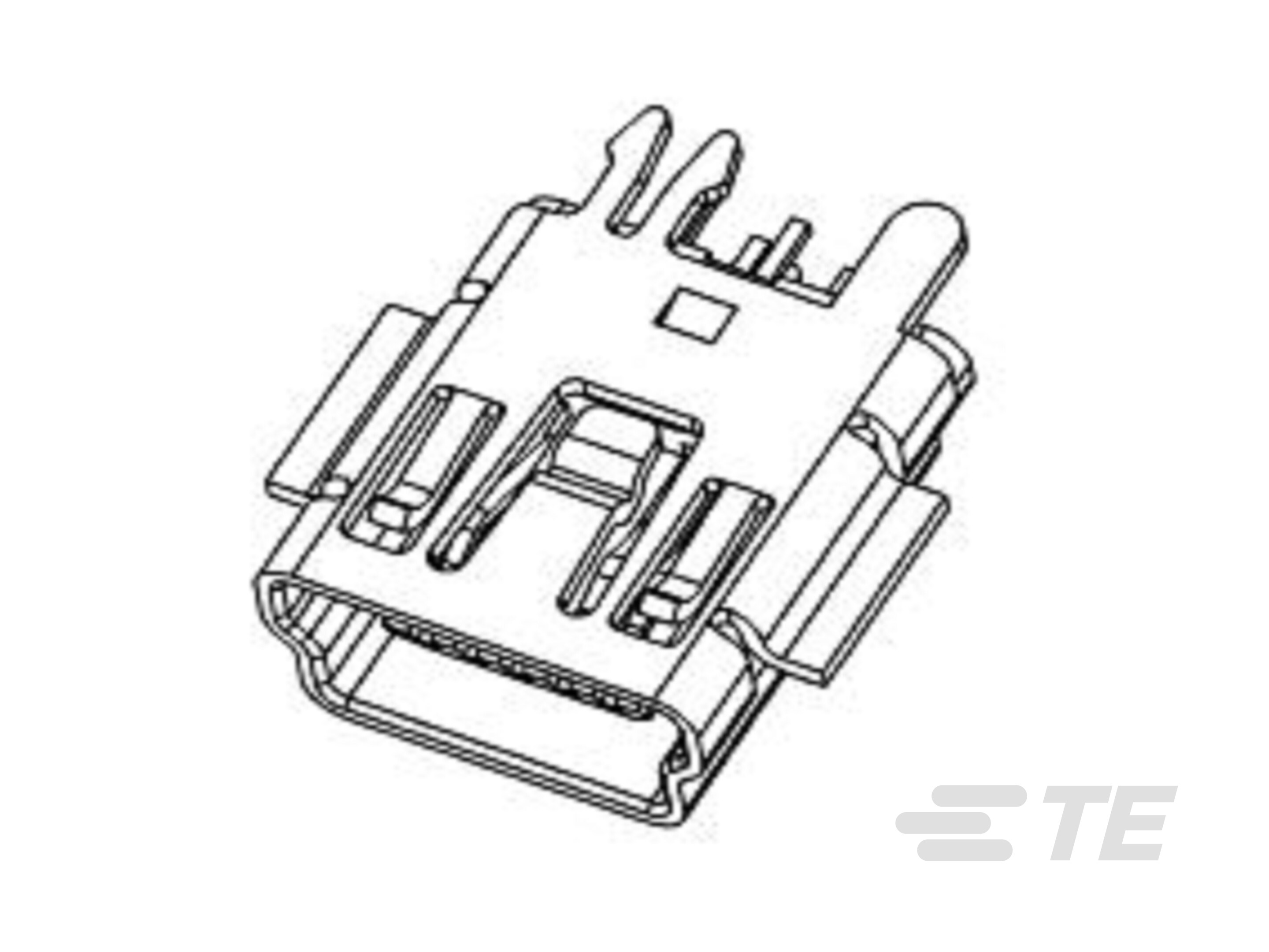 MINI USB, TYPE B, VERTICAL, T/H-1775060-1