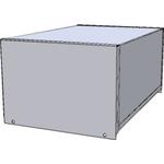 Hammond Manufacturing-1451-16BK3 null Perforated Chassis Cover, Steel, Black