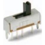 C&K-OS103011MS8QP1C Switch Slide Switch Slide ON ON ON SP3T Top Slide 0.1A 12VDC 10000Cycles PC Pins Bracket Mount/Through Hole Bulk