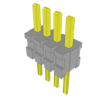 Samtec-TMS-104-02-T-S Connector Headers and PCB Receptacles Conn Unshrouded Header HDR 4 POS 1.27mm Solder ST Top Entry Thru-Hole Bulk Samtec-TMS-104-02-T-S Connector Headers and PCB Receptacles Conn Unshrouded Header HDR 4 POS 1.27mm Solder ST Top Entry Thru-Hole Bulk
