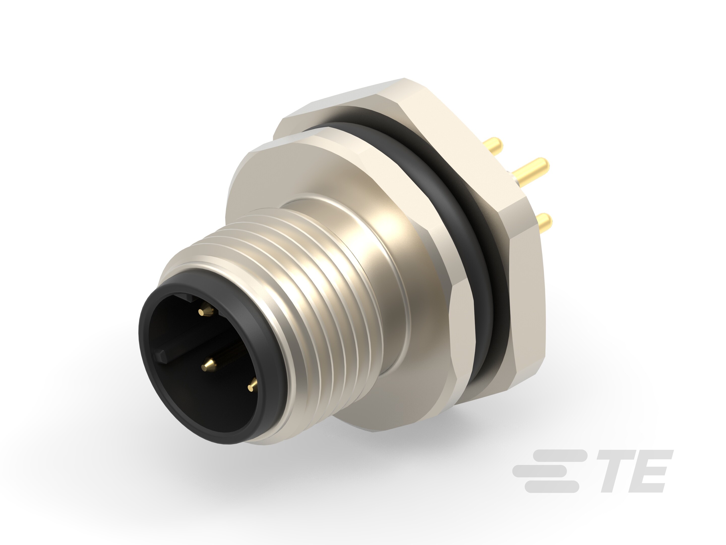 M12,FRONT MOUNTING,MALE,D CODE,4P-T4142512041-000 M12,FRONT MOUNTING,MALE,D CODE,4P-T4142512041-000