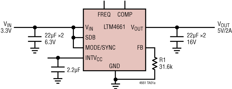 LTM4661 product image
