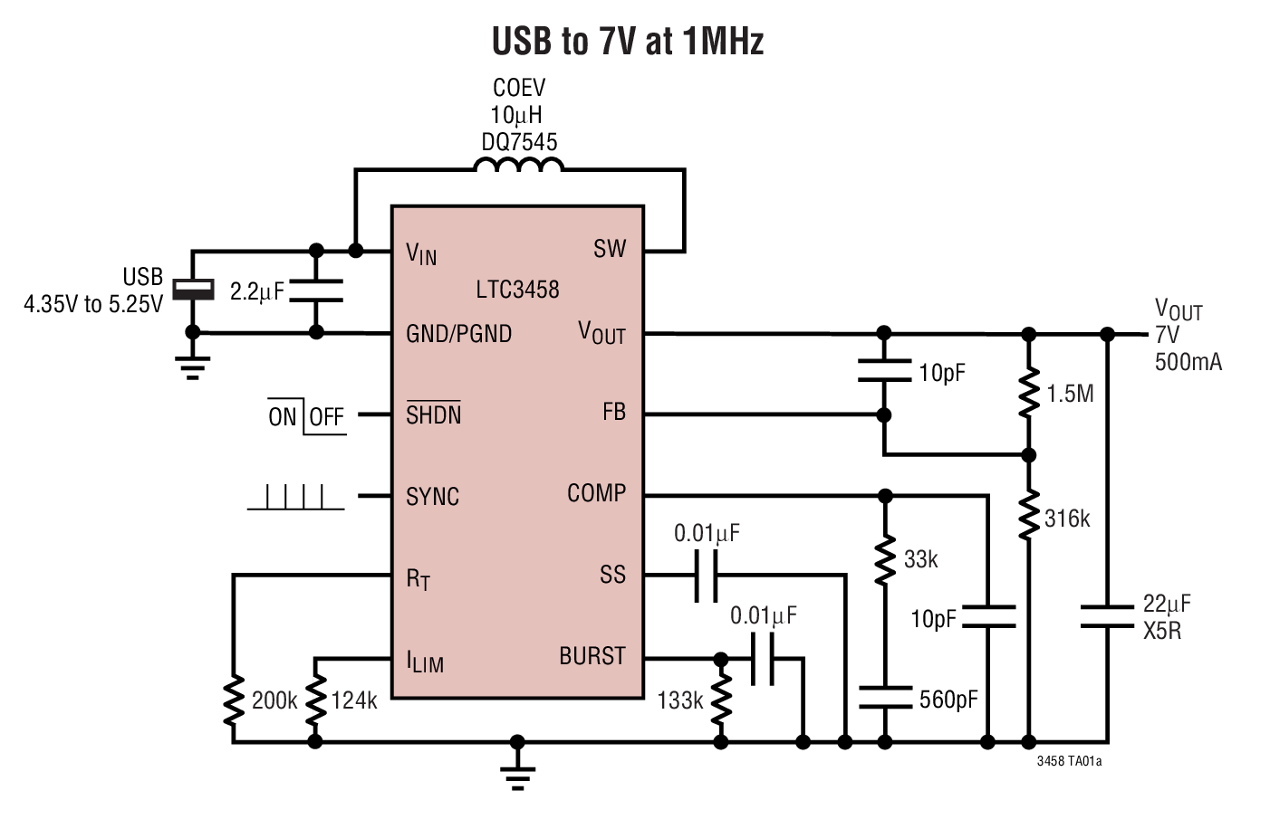 LTC3458 product image