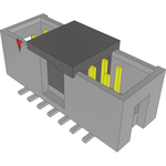 Samtec-HTST-107-01-S-DV-P-TR Connector Headers and PCB Receptacles Conn Shrouded Header (4 Sides) HDR 14 POS 2.54mm Solder ST Top Entry SMD T/R