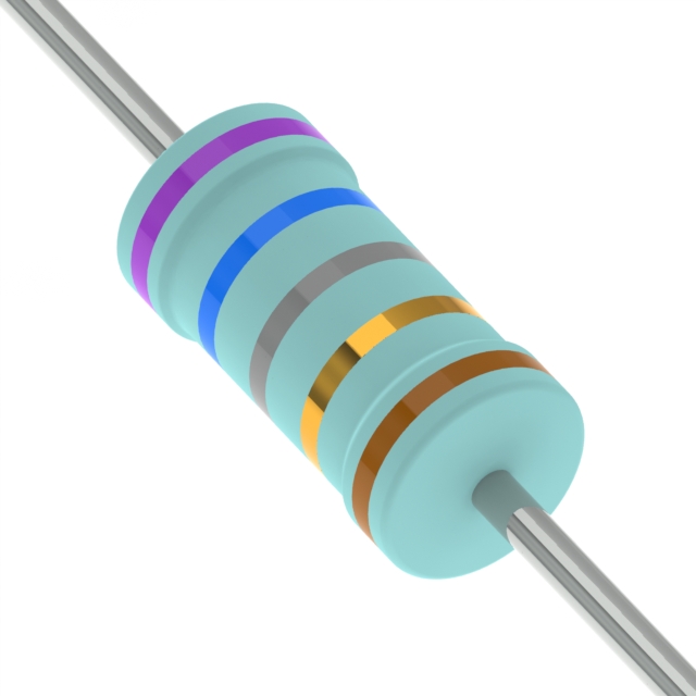 76,8 Ohm Axial 1% MF0 76,8 Ohm Axial 1% MF0