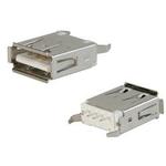 Assmann WSW components, Inc-AUSB2-AFN-MTP1 Connector USB USB female style A top entry THT 04pin 1.5