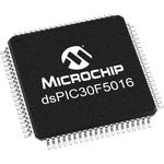 Microchip Technology-DSPIC30F5016T-30I/PT Microcontrollers - MCUs MCU 16-bit dsPIC RISC 66KB Flash 3.3V/5V 80-Pin TQFP T/R