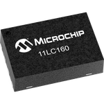 Microchip Technology-11LC160T-I/MNY EEPROM EEPROM UNI/O Serial 16K-bit 2K x 8 3.3V/5V 8-Pin TDFN EP T/R