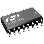 Skyworks Solutions-SI82395AB-IS1R Gate and Power Drivers Driver 4A 2-OUT High Side/Low Side Non-Inv 16-Pin SOIC N T/R