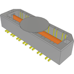 Samtec-QTE-014-01-L-D-DP-K Connector Headers and PCB Receptacles Conn Differential Pair HDR 28 POS 0.8mm Solder ST Top Entry SMD Tray