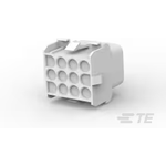 TE Connectivity-1863006-1 Connector Discrete Wire Housing Conn Housing RCP 12 POS 6.35mm Crimp ST Panel Mount Natural Package TE Connectivity-1863006-1 Connector Discrete Wire Housing Conn Housing RCP 12 POS 6.35mm Crimp ST Panel Mount Natural Package