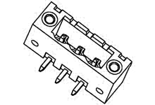 395265018 - 5.00mm Pitch Eurostyle Right-Angle PCB Header, with Threaded Retention Inserts, Green Housing, 18 Circuits