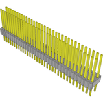 Samtec-HMTMS-134-54-G-D-320 Connector Headers and PCB Receptacles Conn Unshrouded Header HDR 68 POS 1.27mm Solder ST Top Entry Thru-Hole Tube