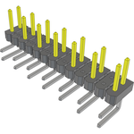 Samtec-HTSW-207-08-S-D-RA Connector Headers and PCB Receptacles Conn Unshrouded Header HDR 14 POS 5.08mm Solder RA Side Entry Thru-Hole Bulk