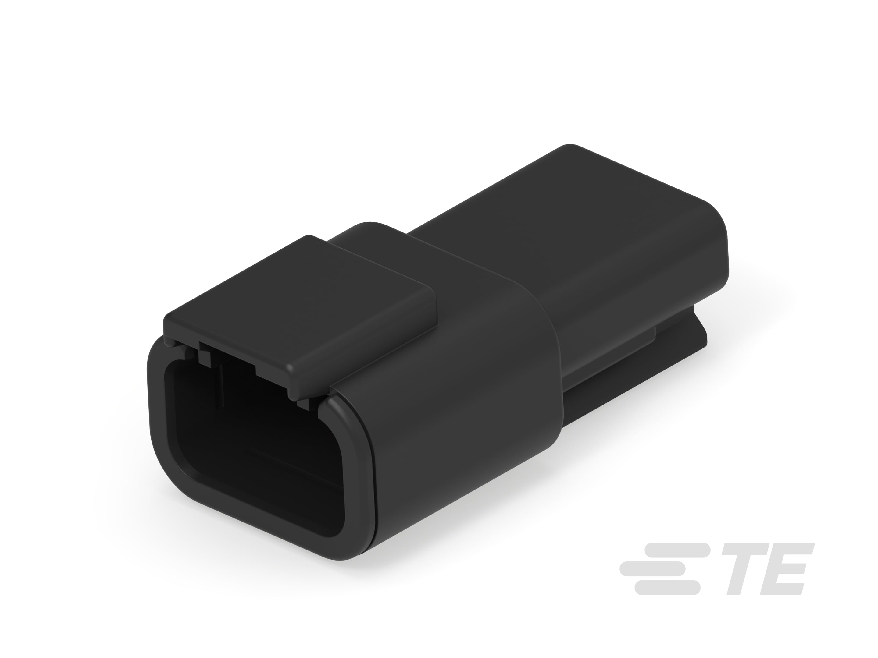REC, 3P, BLK, N-DTM04-3P-E004 REC, 3P, BLK, N-DTM04-3P-E004