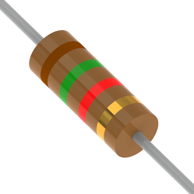 1,5k Ohm 5% Axial Resistor RC 1,5k Ohm 5% Axial Resistor RC