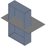 Hammond Manufacturing-1441-33  Gray Steel Wall Mount Chassis Enclosure