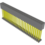 Samtec-ESQT-127-02-G-D-800 Connector Headers and PCB Receptacles Conn Elevated Socket SKT 54 POS 2mm Solder ST Top Entry Thru-Hole Tube
