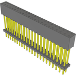 Samtec-ESQT-122-02-G-D-700 Connector Headers and PCB Receptacles Conn Elevated Socket SKT 44 POS 2mm Solder ST Top Entry Thru-Hole Tube