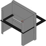 Hammond Manufacturing-C3R884ESCNK  Gray Galvanized Steel Junction Box