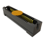 Samtec-ERF8-025-05.0-L-DV-L-K-TR Connector Headers and PCB Receptacles Conn Micro High Speed Socket Strip SKT 50 POS 0.8mm Solder ST Top Entry SMD T/R