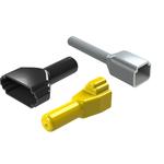 Amphenol-ATM12S-BT Connector Accessories Connector Accessories Boot Straight Polyvinyl Chloride Gray