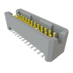 Samtec-TFML-112-02-L-D-LC Connector Headers and PCB Receptacles Conn Shrouded Header (4 Sides) HDR 24 POS 1.27mm Solder ST Top Entry SMD TIGER EYE™ Tube