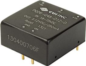 CUI Inc-PQD6-Q48-S12-D DC to DC Converter and Switching Regulator Module Module DC-DC 48VIN 1-OUT 12V 0.5A 6W 4-Pin DIP