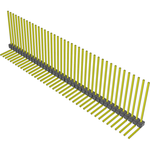 Samtec-HMTSW-140-21-T-S-930-RA Connector Headers and PCB Receptacles Conn Unshrouded Header HDR 40 POS 2.54mm Solder RA Side Entry Thru-Hole Bulk