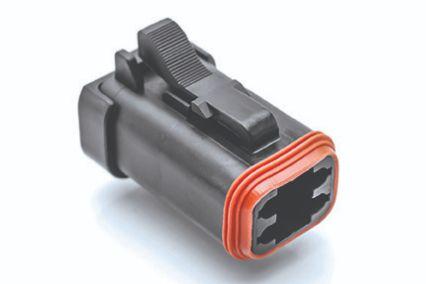 Amphenol-AT06-4S-EC01BLK Connector Discrete Wire Housing Conn Housing PL 4 POS Crimp ST Cable Mount Black Amphenol-AT06-4S-EC01BLK Connector Discrete Wire Housing Conn Housing PL 4 POS Crimp ST Cable Mount Black