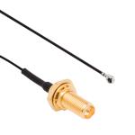 Amphenol RF-336320-12-0050 Cable Assembly Coaxial Cable Assembly 1.13mm Cable 0.05m SMA to AMC F-PL Bag